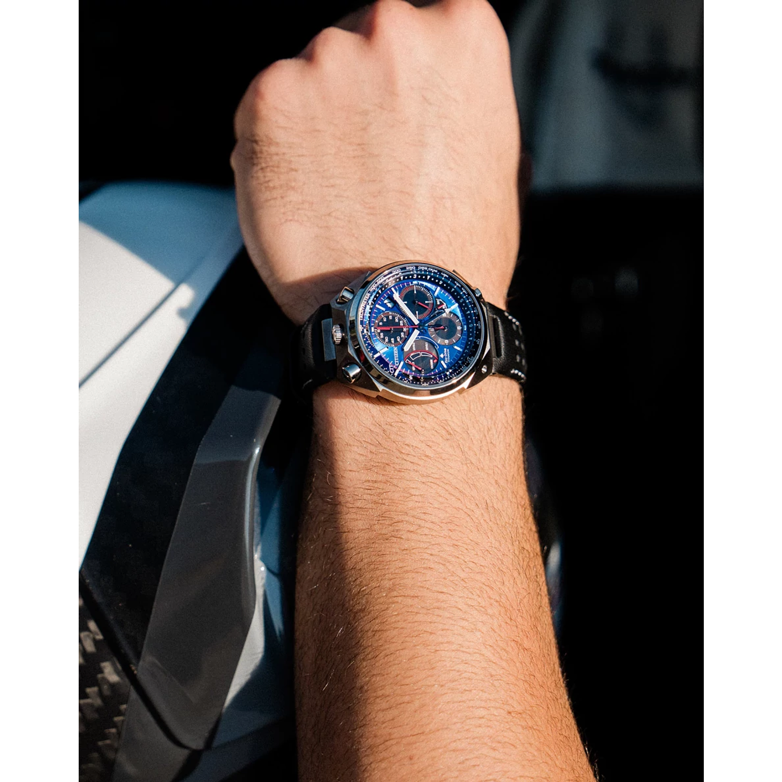 Reloj Citizen Promaster Tsuno Chronograph Racer edición especial movimiento artesanal AV0088-01L | Elegancia Relojeria